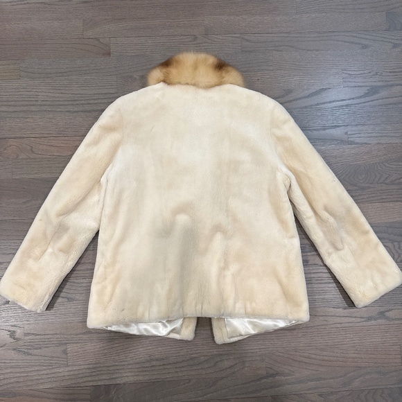 Beautiful Vintage Mink/Sheered Lamb Fur Jacket size M - Picture 4 of 11